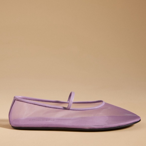 Jeffrey Campbell Purple Flats - Picture 4 of 5